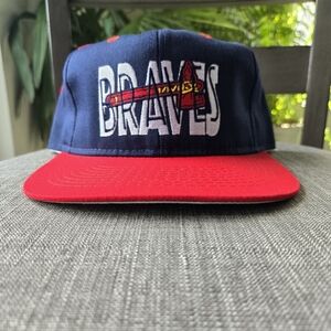 Atlanta Braves Vintage Snapback Hat - VERY RARE